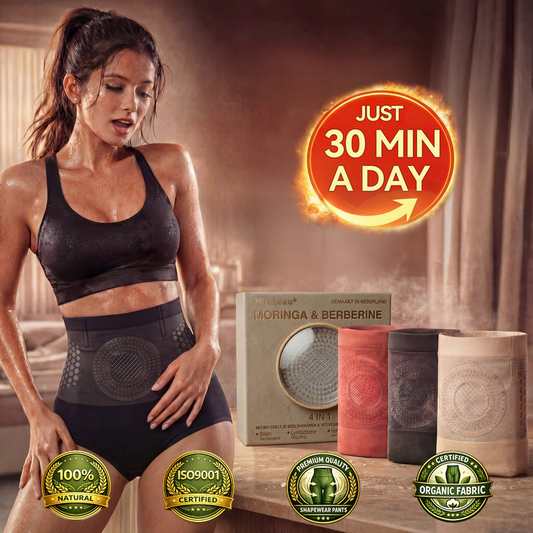 Mirobeau™ Moringa & Berberine 4-In-1 Micro-Particle Sculpting & Fat-Burn Shorts