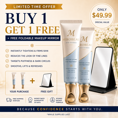 Mirobeau™ Instant Face Temporary Tightener – Instant visible results in 30 seconds